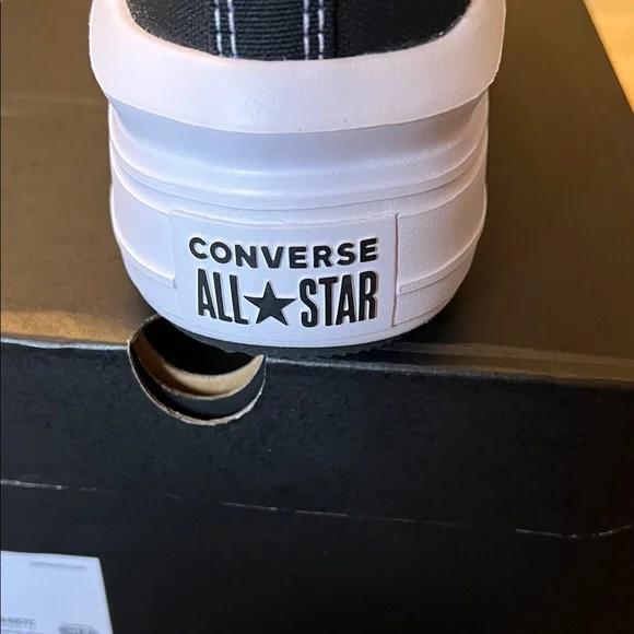 NIB - Converse Black and White High-Tops - Picture 4 of 5
